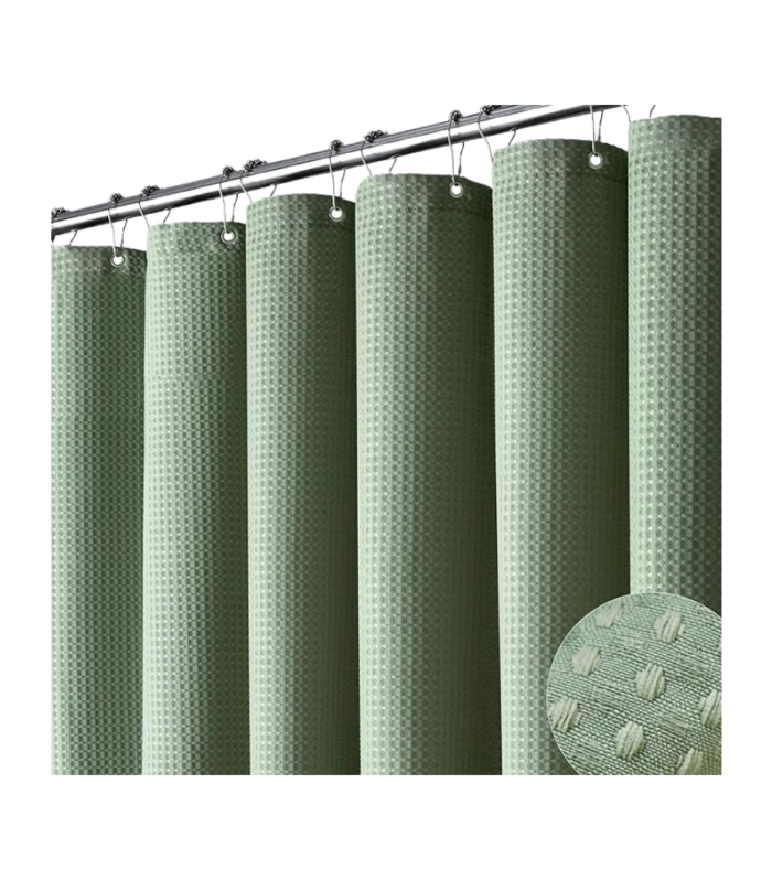Dynamene Sage Green Shower Curtain